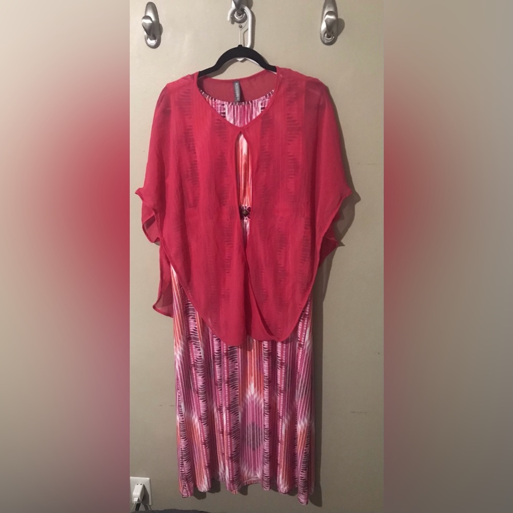 Ruby RD. Paisley Dress with Accessory